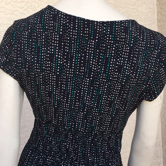 Worthington Stretch Dress - Black Classic Retro Vintage Pin-up Style D2 - Picture 4 of 8